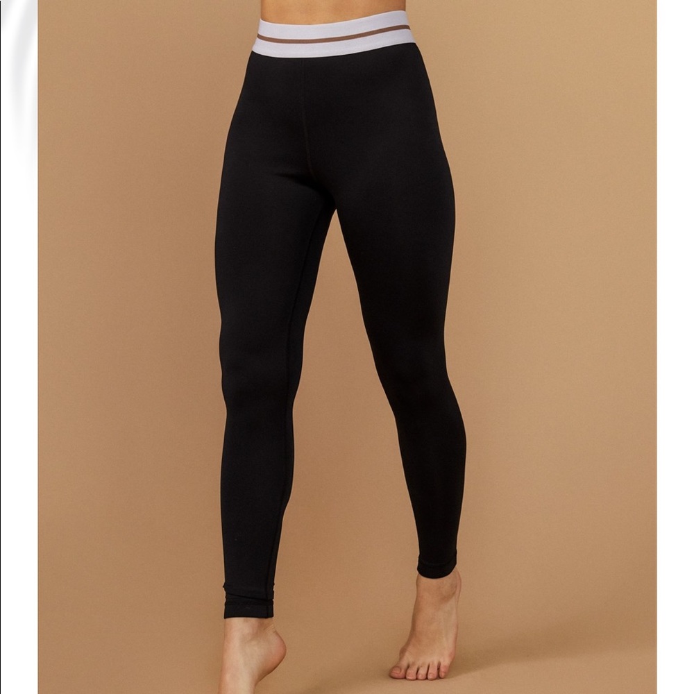 Sivan ayla tan + lines sport Runyon leggings